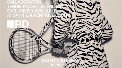 ysl x wilson tennis